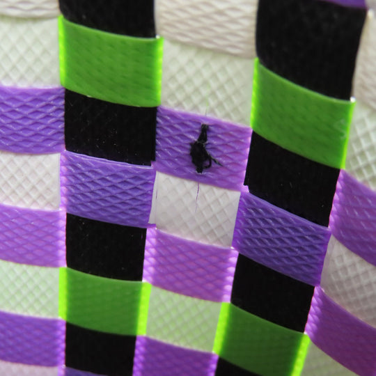 MARNI Handbag polypropylene purple logo Women Used Authentic