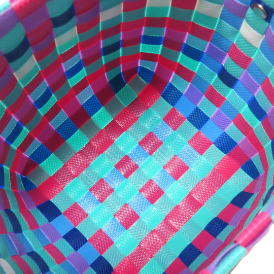 MARNI Handbag polypropylene pink logo Women Used Authentic