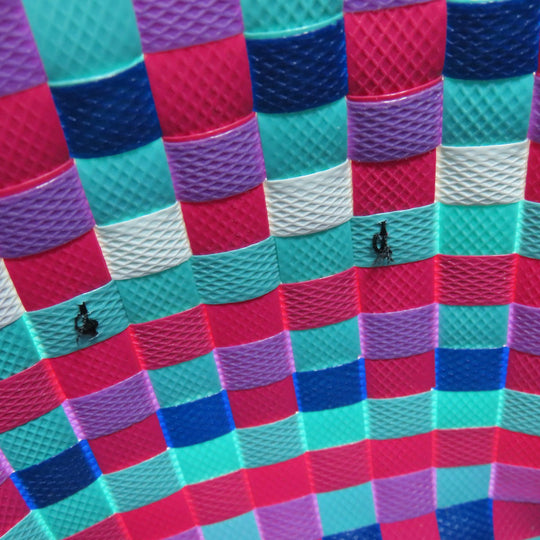 MARNI Handbag polypropylene pink logo Women Used Authentic