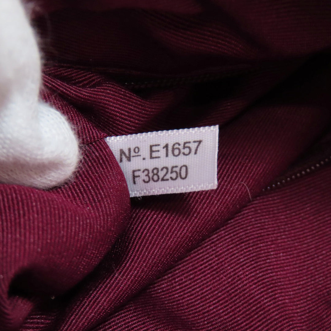 COACH Handbag F38250 leather Red one belt 2WAY Women Used Authentic