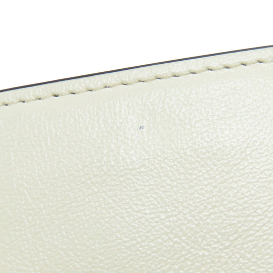 MARNI Bifold Wallet leather white logo Women(Unisex) Used Authentic