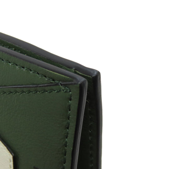 MARNI Bifold Wallet leather white logo Women(Unisex) Used Authentic