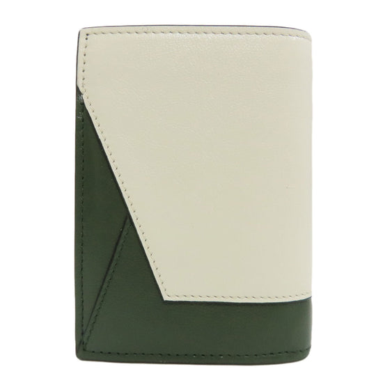 MARNI Bifold Wallet leather white logo Women(Unisex) Used Authentic