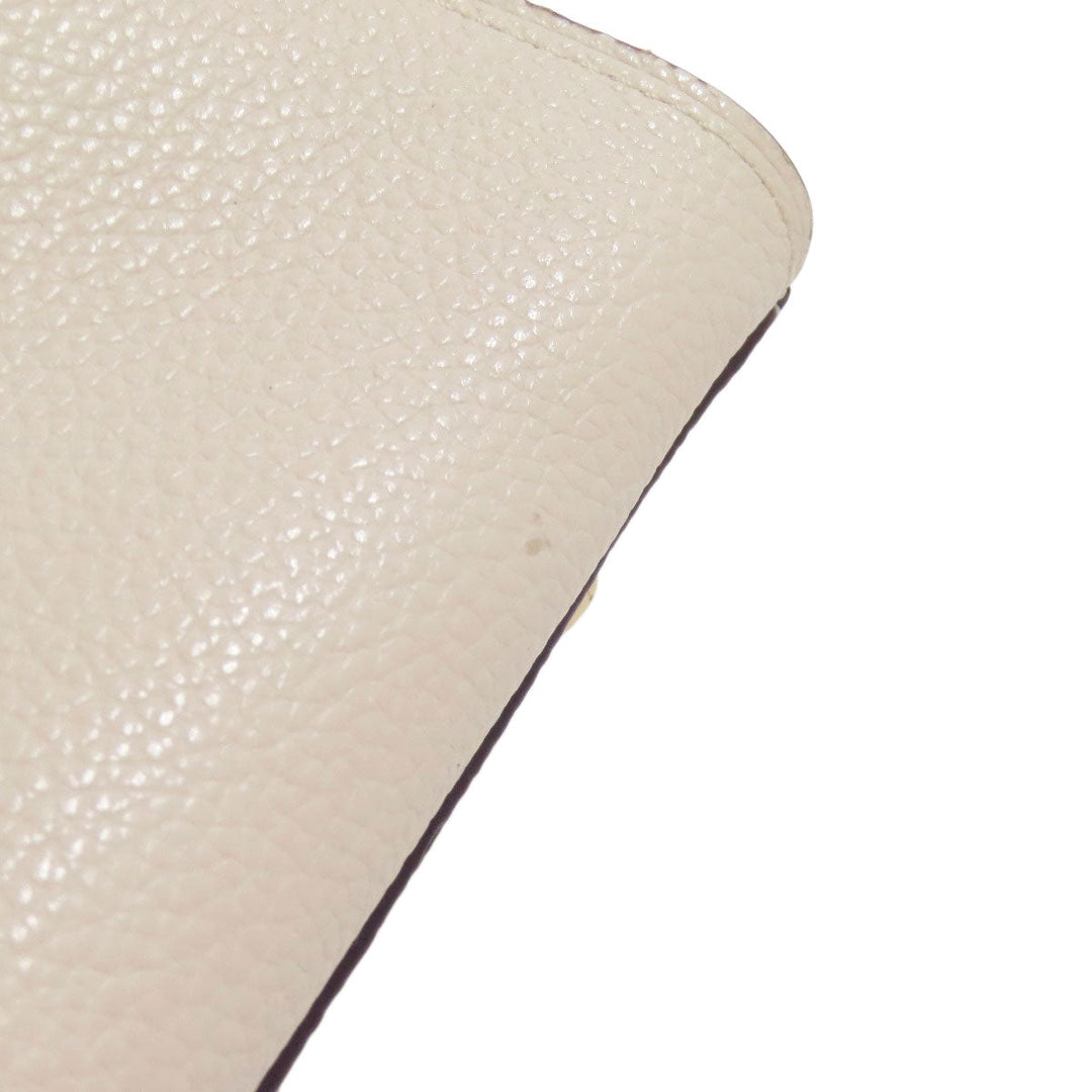 COACH Handbag 76089 leather white Channing Carryall 2WAY Women Used Authentic