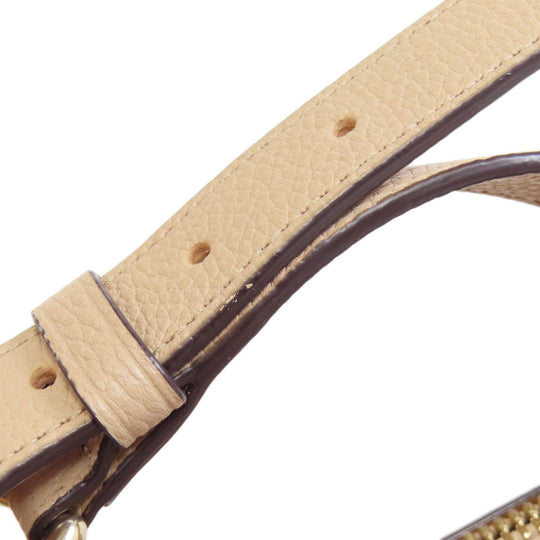 COACH Handbag 76089 leather white Channing Carryall 2WAY Women Used Authentic