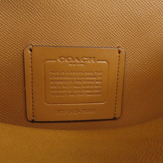 COACH Handbag 76089 leather white Channing Carryall 2WAY Women Used Authentic