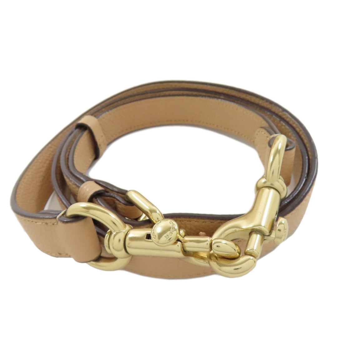 COACH Handbag 76089 leather white Channing Carryall 2WAY Women Used Authentic