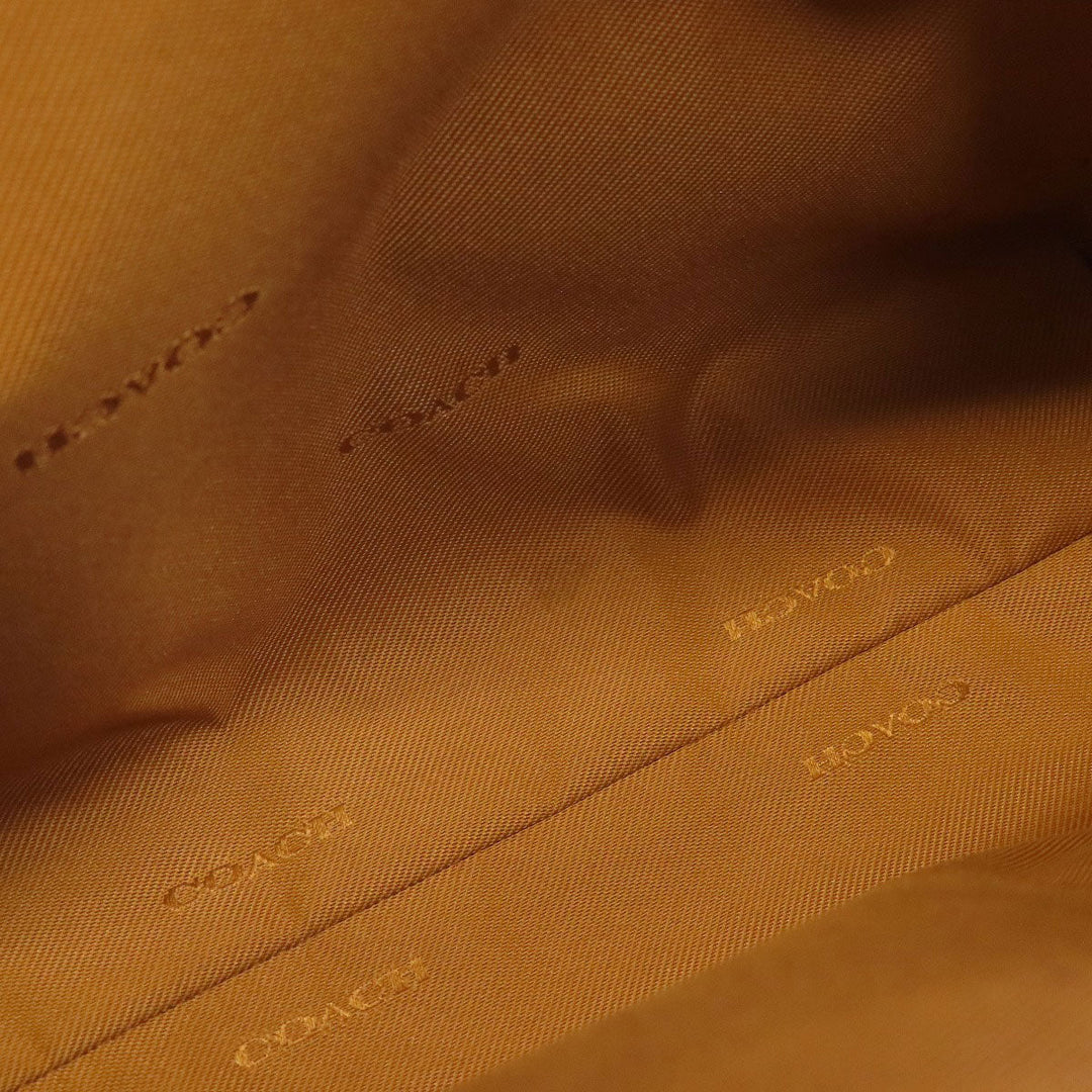 COACH Handbag 76089 leather white Channing Carryall 2WAY Women Used Authentic