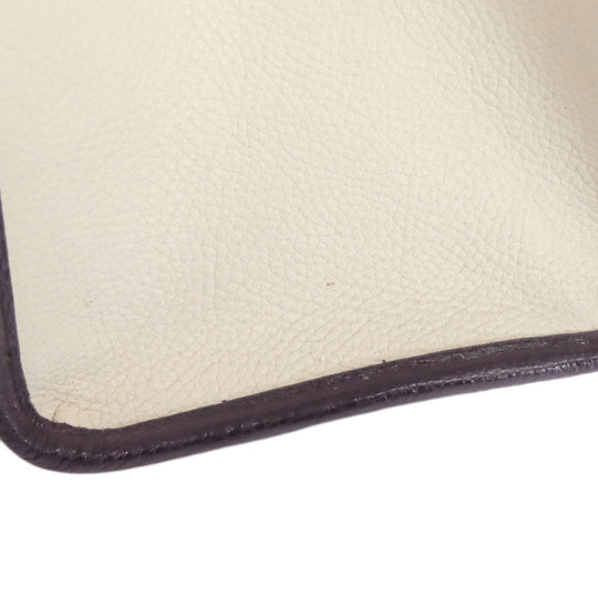 COACH Handbag C0777 leather white Field Tote 30 Color Block 2WAY Women Used Authentic