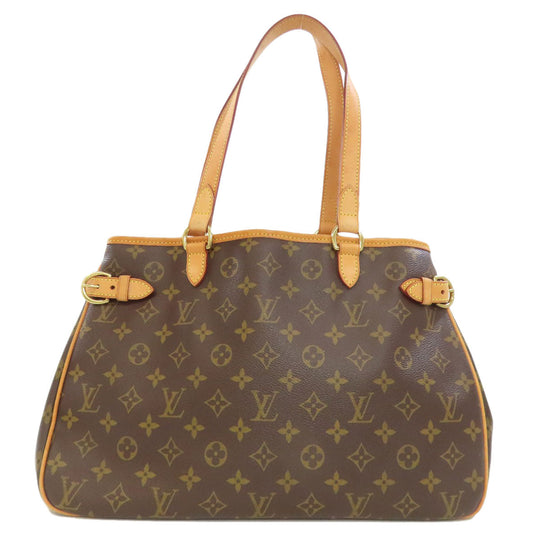 LOUIS VUITTON Tote Bag M51154 Monogram canvas Brown Batignolles Horizontal