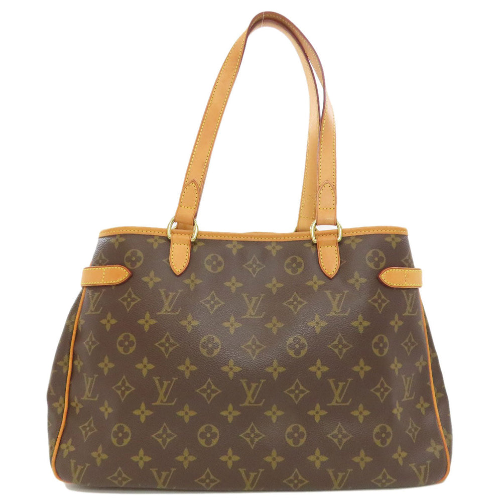 LOUIS VUITTON Tote Bag M51154 Monogram canvas Brown Batignolles Horizontal