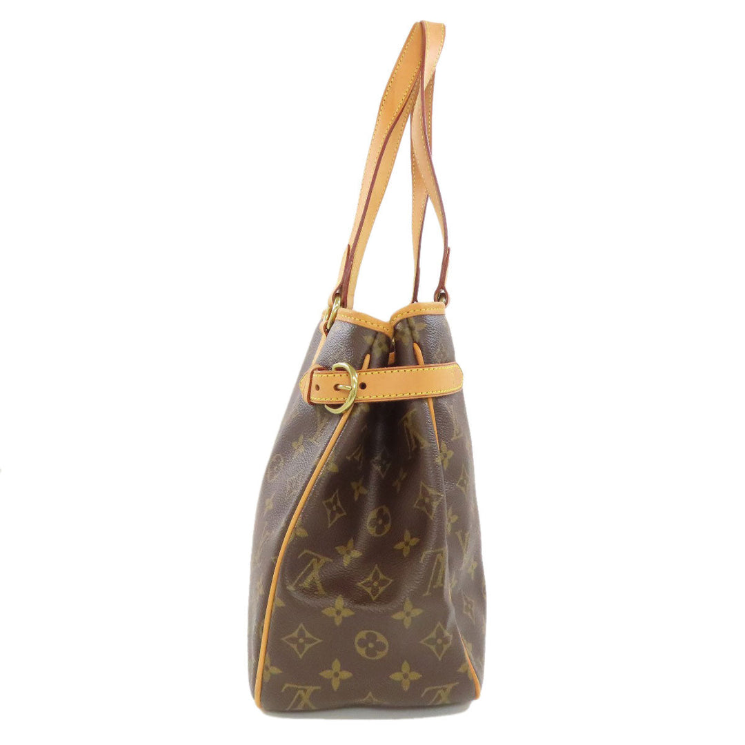 LOUIS VUITTON Tote Bag M51154 Monogram canvas Brown Batignolles Horizontal