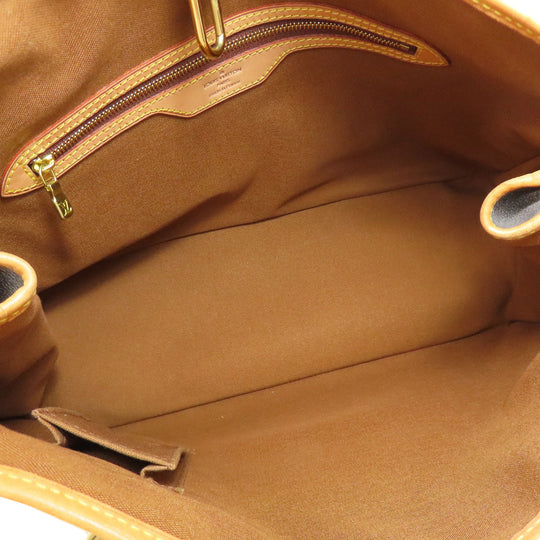 LOUIS VUITTON Tote Bag M51154 Monogram canvas Brown Batignolles Horizontal