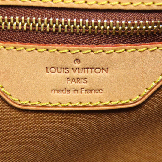 LOUIS VUITTON Tote Bag M51154 Monogram canvas Brown Batignolles Horizontal