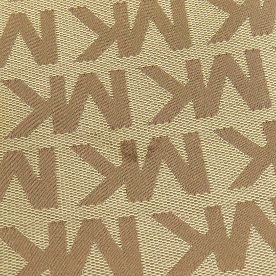 MICHAEL KORS Tote Bag canvas Brown Logo pattern Women Used Authentic