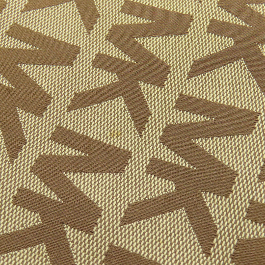 MICHAEL KORS Tote Bag canvas Brown Logo pattern Women Used Authentic