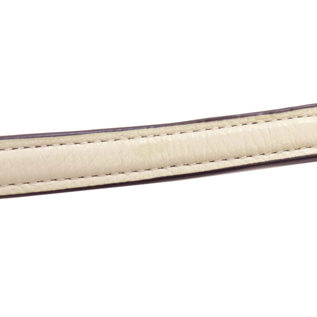 COACH Handbag 37575 leather white Mercer Satchel 2WAY Women Used Authentic