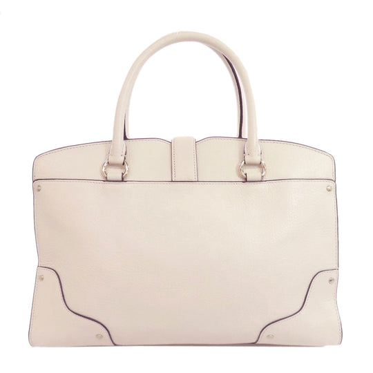 COACH Handbag 37575 leather white Mercer Satchel 2WAY Women Used Authentic