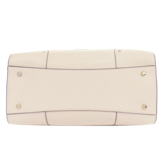 COACH Handbag 37575 leather white Mercer Satchel 2WAY Women Used Authentic