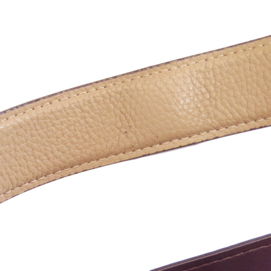 COACH Handbag 1011 leather beige Small Town Bucket 2WAY Women Used Authentic