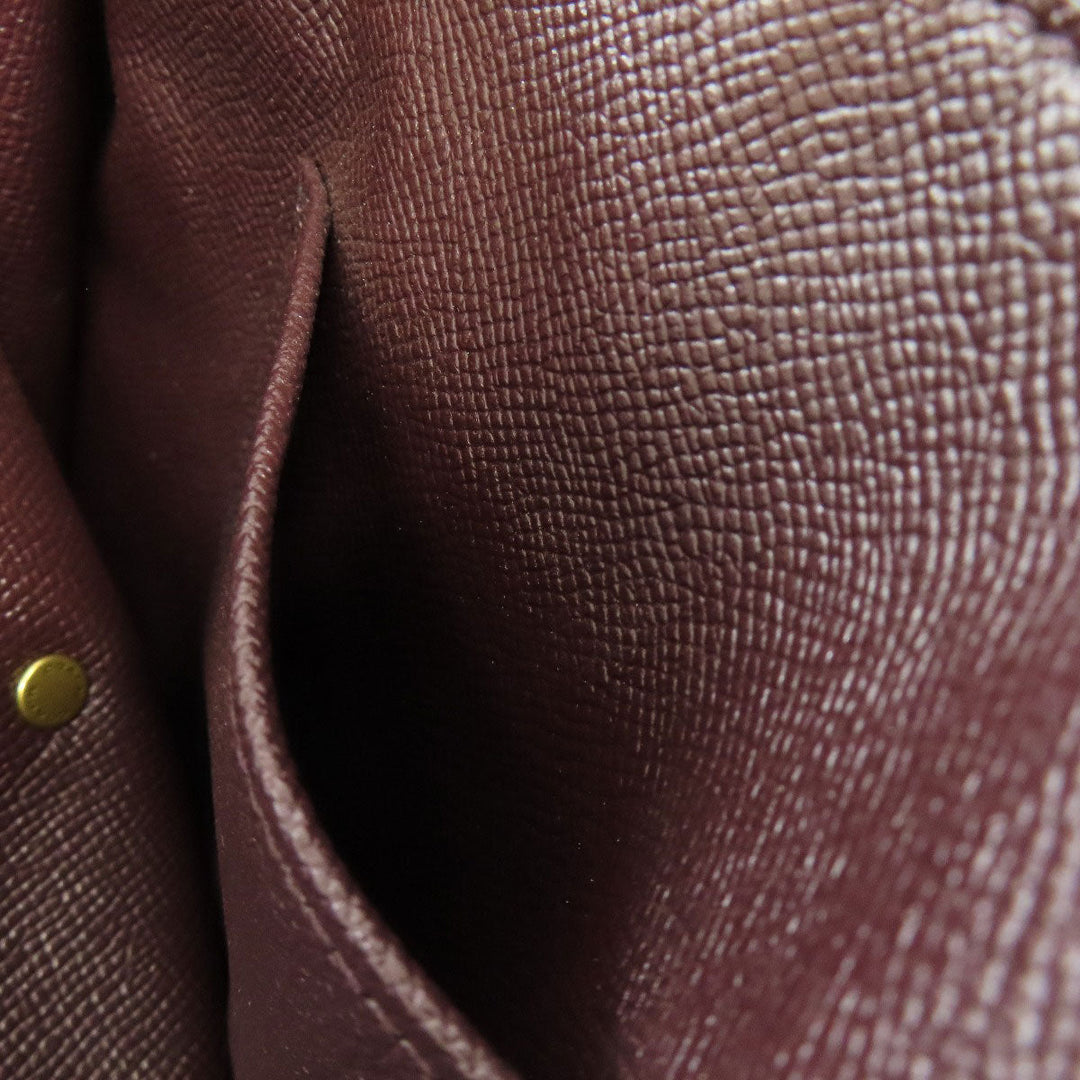 COACH Handbag 73845 leather black 2WAY Women Used Authentic