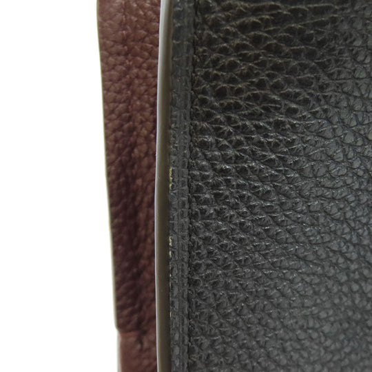 COACH Handbag 73845 leather black 2WAY Women Used Authentic