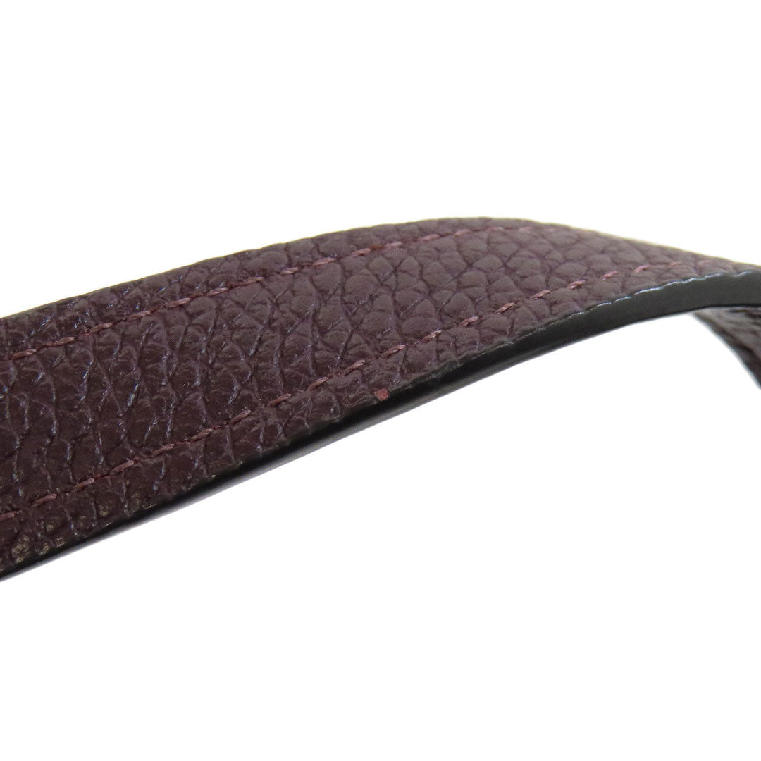 COACH Handbag 73845 leather black 2WAY Women Used Authentic