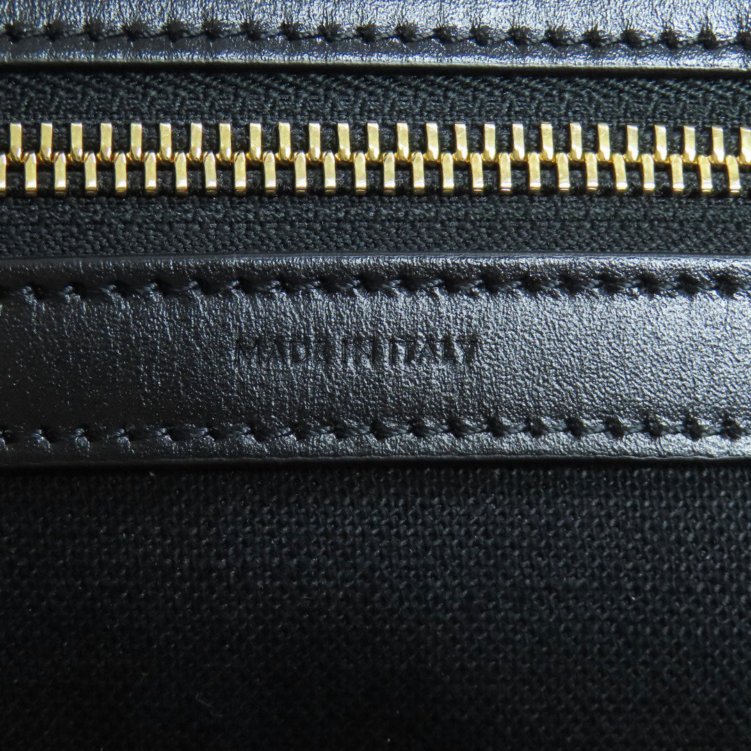 CELINE Tote Bag canvas black Horizontalkava Women Used Authentic