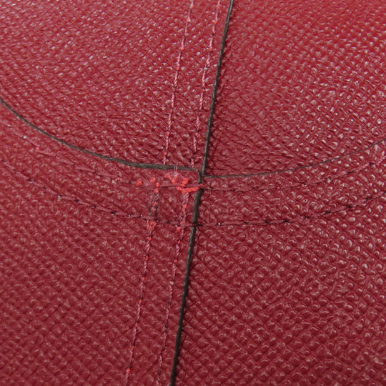 COACH Tote Bag F82135 PVC Red reversible Women Used Authentic