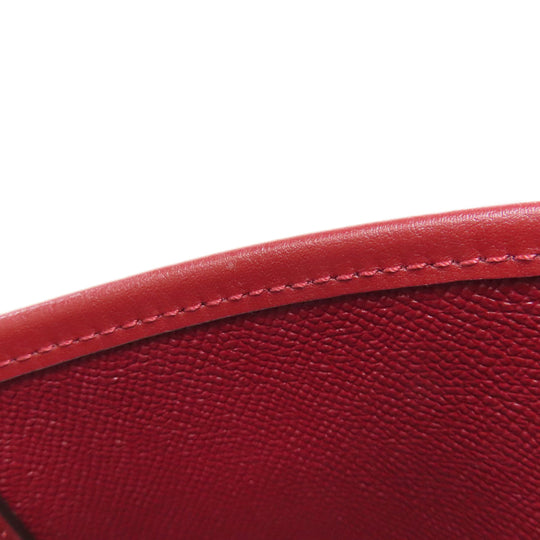 COACH Tote Bag F82135 PVC Red reversible Women Used Authentic