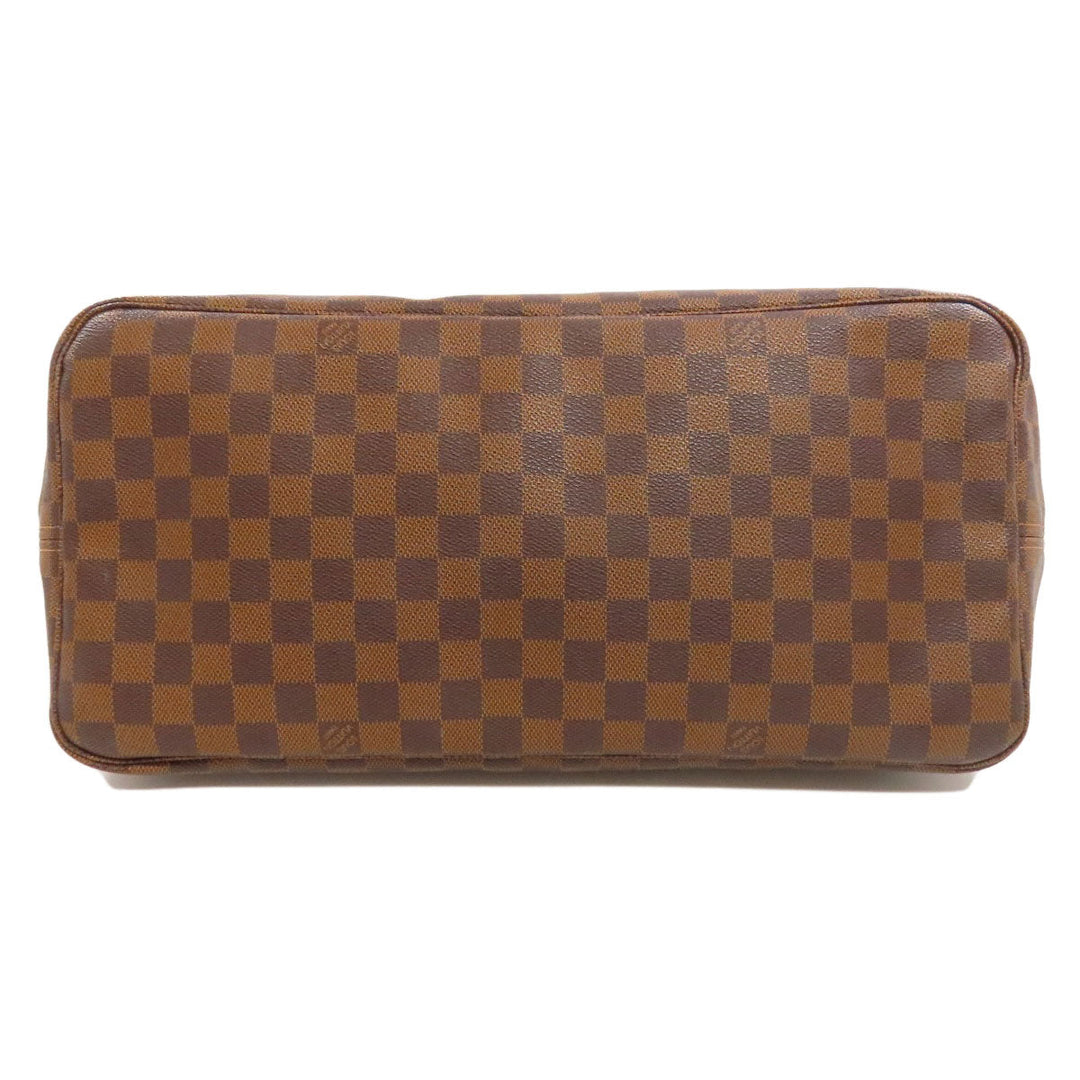LOUIS VUITTON Tote Bag N51106 Damier canvas Brown Neverfull GM (old) Women Used Authentic