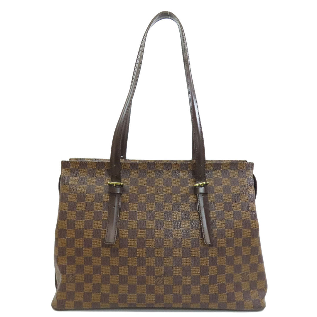 LOUIS VUITTON Tote Bag N51119 Damier canvas Brown Chelsea