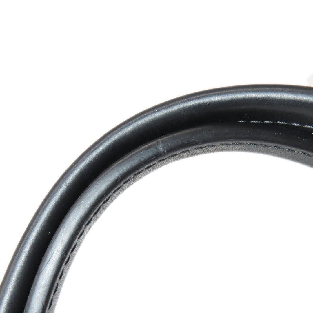 LOUIS VUITTON Tote Bag N41397 Damier canvas Navy Kava Voyajaj mens Used Authentic