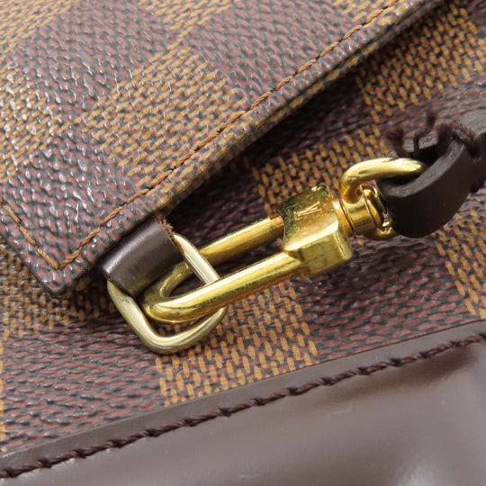 LOUIS VUITTON Tote Bag N51149 Damier canvas Brown Clifton Women Used Authentic