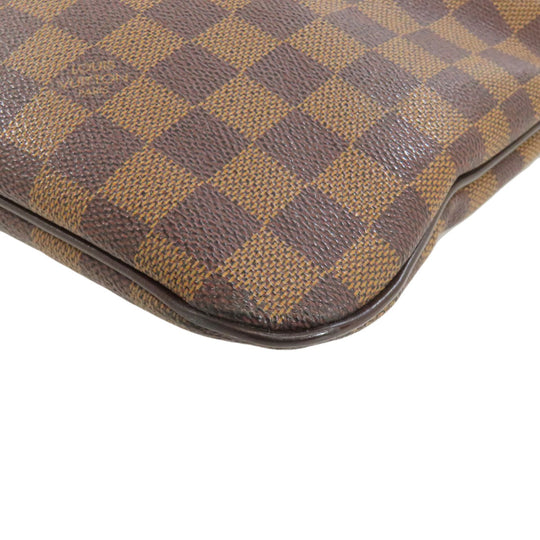 LOUIS VUITTON Tote Bag N51149 Damier canvas Brown Clifton Women Used Authentic