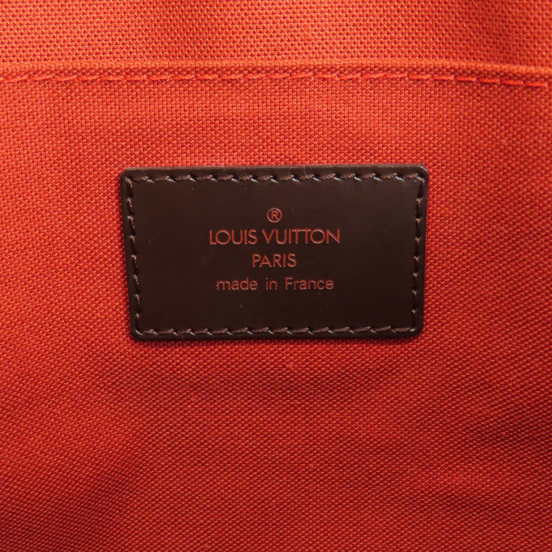 LOUIS VUITTON Tote Bag N51149 Damier canvas Brown Clifton Women Used Authentic