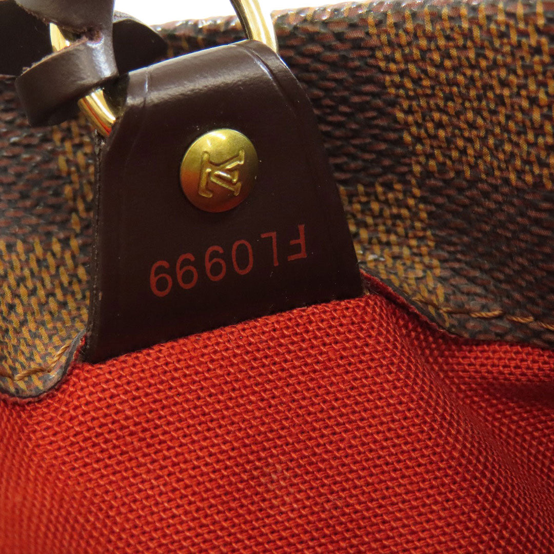 LOUIS VUITTON Tote Bag N51149 Damier canvas Brown Clifton Women Used Authentic