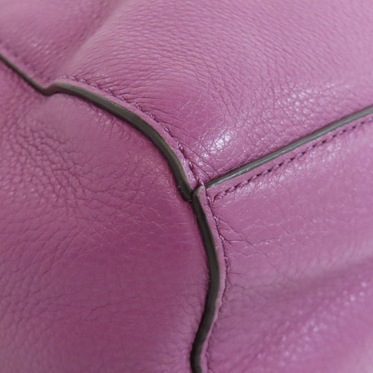 COACH Handbag F36675 leather purple 2WAY