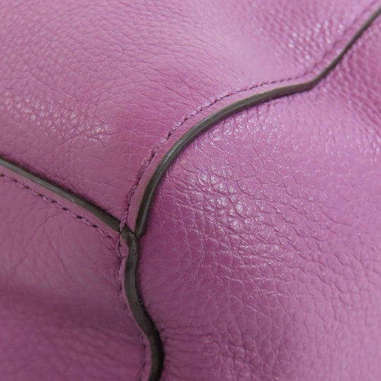 COACH Handbag F36675 leather purple 2WAY