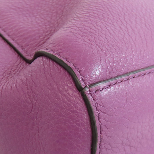 COACH Handbag F36675 leather purple 2WAY