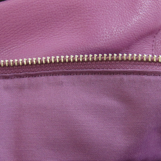COACH Handbag F36675 leather purple 2WAY