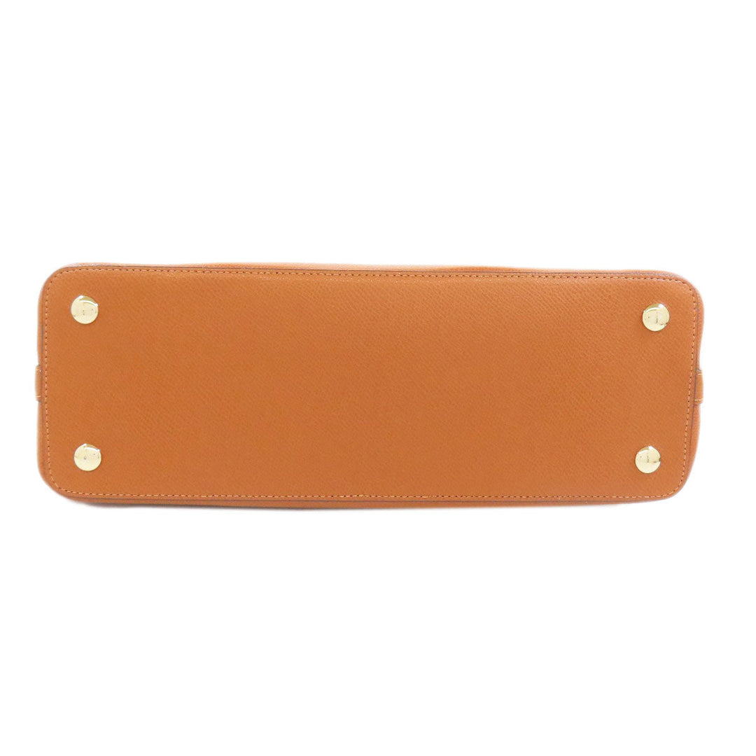 COACH Handbag F37233 PVC Brown Signature 2WAY Women Used Authentic