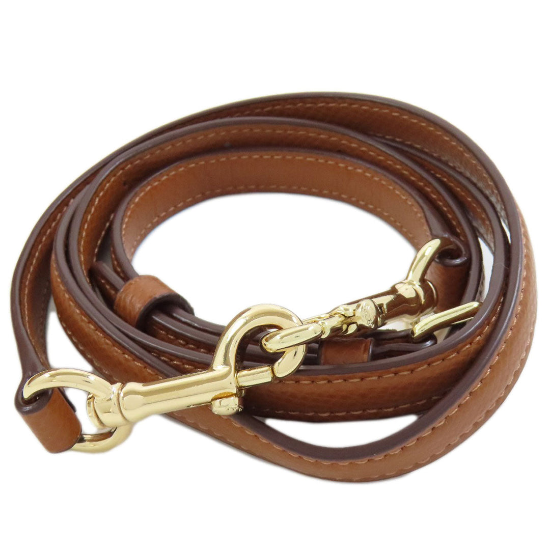 COACH Handbag F37233 PVC Brown Signature 2WAY Women Used Authentic