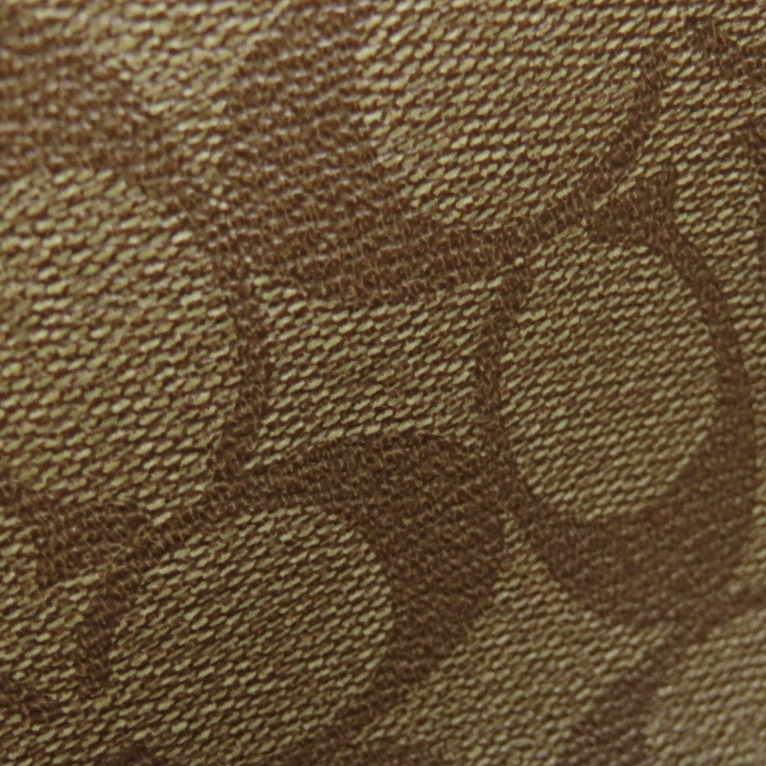 COACH Tote Bag F57842 PVC Brown Signature Women Used Authentic