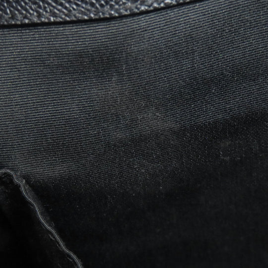 COACH Tote Bag F31474 leather black logo Women Used Authentic