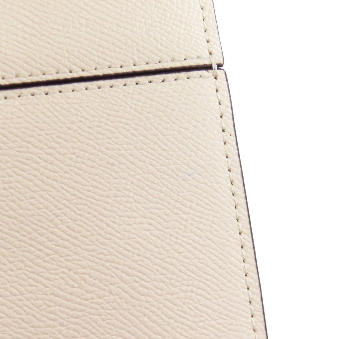 COACH Backpack F76622 Leather, PVC white Signature Women Used Authentic