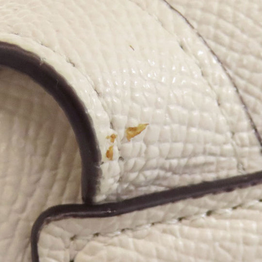 COACH Backpack F76622 Leather, PVC white Signature Women Used Authentic