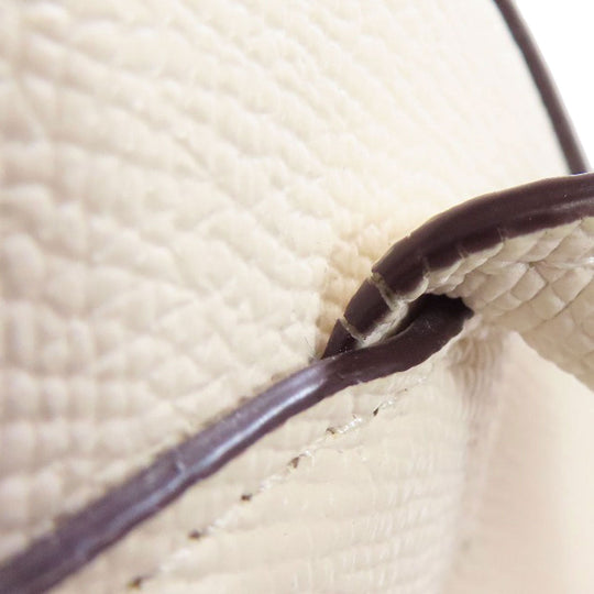 COACH Backpack F76622 Leather, PVC white Signature Women Used Authentic