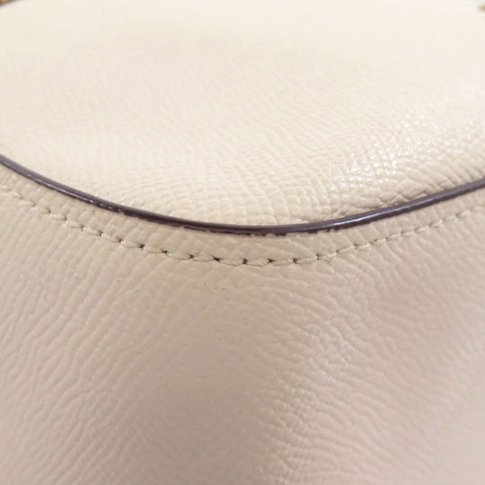 COACH Backpack F76622 Leather, PVC white Signature Women Used Authentic