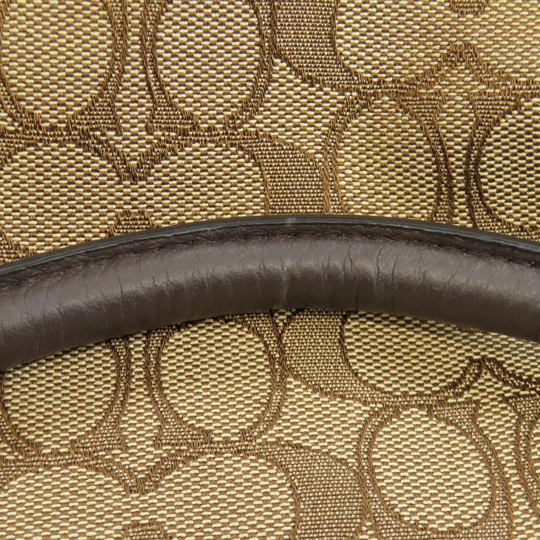 COACH Handbag F36200 canvas Brown Signature 2WAY